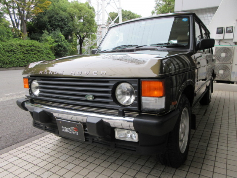 ランドローバーレンジローバー4.3ヴァンデンプラ 本革 SR インダッシュナビTV 16AW LWB Newインテリア エアサス 新品タイヤ4本 全席シートリペア 総ウッドパネルリペア 天張張替施工 前法人オーナー 正規ディーラー車 右ハンドル 記録簿多数