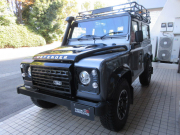 ランドローバー ディフェンダー 90SW 2.2Tdci アドベンチャーエディション 本革 純正専用AW 後期最終モデル 特別限定車 4人乗り AT換装済 Nox/Pm適合 3ナンバー プレミアムレザーシート プレミアムカーペット施工 アルカンターラルーフライニング クリアレンズ LEDヘッドライト ルーフラック リアラダー シュノーケルKIT 並行輸入車 右ハンドル 記録簿付の中古車