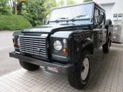 ランドローバー ディフェンダー 130DCPU 2.2Tdci PUMA後期最終モデル 5人乗り Nox/Pm適合 1ナンバー（3ナンバー可）ホワイトスチールホイール BFGタイヤ  並行輸入車 右ハンドル 記録簿付の中古車