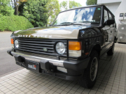 ランドローバー レンジローバー 4.3ヴァンデンプラ 本革 SR 純正同色AW LWB コイルサス換装 後期インテリア アイアンバンパー 天張新品生地張替済 正規ディーラー車 右ハンドル 記録簿付の中古車