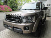ランドローバー ディスカバリー 3.0V6SC SE 本革 3SR 純正ナビTV 純正19AW 7人乗り 後期モデル  ブラックデザインパック サイドステップ 全方位カメラ MERIDIANサラウンド  リバーストラフィック エクステンテドルーフレール  バイキセノンヘッドライト スマートKEY ワンオーナー車 正規ディーラー車 右ハンドル 全正規ディーラー記録簿多数の中古車