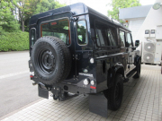 ランドローバー ディフェンダー 110SW 2.2Tdci XS 本革 Wolfstyleスチールホイール 新品M/Tタイヤ 7人乗り AT換装済 Nox/Pm適合 3ナンバー プレミアムレザーシート 社外グリル LEDヘッドライト LEDレンズKit アルカンターラルーフライナー フルカーペット施工 前後マッドフラップ サイドランナー  背面タイヤ 並行輸入車 右ハンドル 記録簿の中古車