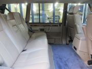ランドローバー レンジローバー 4.3ヴァンデンプラ 本革 SR LWB インダッシュナビTV 同色ホイール ボディNewペイント Newインテリア 全席シートリペア施工 ウッドリペア施工 天張張替済 正規ディーラー車 右ハンドル 記録簿付の中古車