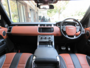 ランドローバー レンジローバーSPORT 5.0V8SC SVR コンビ本革 パノラマSR 純正ナビTV ブラックOP22AW 専用インテリア アクティブエキゾースト  ACC 550PS 正規ディーラー車 右ハンドル 記録簿付の中古車