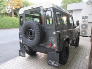 ランドローバー ディフェンダー 90SW 4.0V8 50th Anniversary SR スチールホイール サイドステップ 6人乗り AT車  特別限定車 全国450台限定 正規ディーラー車 右ハンドル 記録簿付の中古車