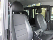 ランドローバー ディフェンダー 110SW 2.2Tdci XS 半革 Black sawtoothホイール 7人乗り AT換装済 キーレス シートヒーター ブラックパック クリアレンズ サイドランナー 前後マッドフラップ 背面タイヤ 並行輸入車 右ハンドル 記録簿付の中古車