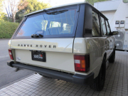ランドローバー レンジローバー 4.0クラシック 本革 SR ブラックスチールホイール SWB エアサス 後期最終モデル オリジナルEarlyカスタム 本革シート張替済 天張生地張替済 ピアノブラックウッドパネル 本国ブラックバンパー 正規ディーラー車 右ハンドル 記録簿付の中古車