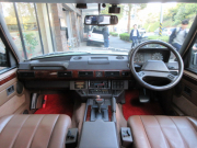 ランドローバー レンジローバー 4.3ヴァンデンプラ 本革 SR 稀少ロスタイルホイール LWB ボディNewペイント クラシックインテリア オリジナルEarlyカスタム インチアップ ピクニックテーブル ステンレスマフラー 本国ブラックバンパー 正規ディーラー車 右ハンドル 整備明細多数の中古車