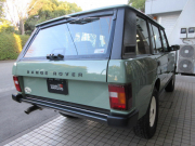 ランドローバー レンジローバー 4.3ヴァンデンプラ 本革 SR 稀少ロスタイルホイール LWB ボディNewペイント クラシックインテリア オリジナルEarlyカスタム インチアップ ピクニックテーブル ステンレスマフラー 本国ブラックバンパー 正規ディーラー車 右ハンドル 整備明細多数の中古車