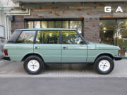 ランドローバー レンジローバー 4.3ヴァンデンプラ 本革 SR 稀少ロスタイルホイール LWB ボディNewペイント クラシックインテリア オリジナルEarlyカスタム インチアップ ピクニックテーブル ステンレスマフラー 本国ブラックバンパー 正規ディーラー車 右ハンドル 整備明細多数の中古車