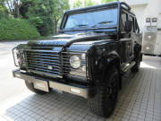 ランドローバー ディフェンダー 110DCAB 2.2Tdci XS コンビレザー SawtoothブラックAW 5人乗り Nox/Pm適合 1ナンバー プレミアムレザーシート LEDランプ クリアレンズ 前後マッドフラップ サイドランナー 背面タイヤ 並行輸入車 右ハンドル 記録簿付の中古車