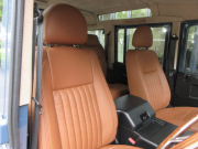 ランドローバー ディフェンダー 110SW 2.2Tdci ヘリテイジカスタム 7人乗り AT換装済 Nox/Pm適合 ボディNewペイント ヘリテイジグリル 同色新品Wolf Styleホイール 新品タイヤ5本 クリアレンズ 並行輸入車 右ハンドル 記録簿付の中古車
