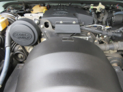 ランドローバー ディフェンダー 110SW 2.2Tdci 7人乗り AT換装済 Nox/Pm適合 3ナンバー登録 スチールホイール ホワイトルーフ 背面タイヤ 並行輸入車 右ハンドル 記録簿付の中古車