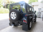 ランドローバー ディフェンダー 90SW 2.2Tdci XS 半革 純正AW 4人乗り AT換装済 Nox/Pm適合 3ナンバー登録 フルカーペット クリアレンズ  XSサイドランナー 前後マッドフラップ 背面タイヤ 並行輸入車 右ハンドル 記録簿付の中古車