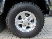 ランドローバー ディフェンダー 90SW 2.2Tdci XS 半革 純正AW 4人乗り AT換装済 Nox/Pm適合 3ナンバー登録 フルカーペット クリアレンズ  XSサイドランナー 前後マッドフラップ 背面タイヤ 並行輸入車 右ハンドル 記録簿付の中古車