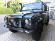 ランドローバー ディフェンダー 110SW 2.2Tdci XS 半革 ブラックスチールホイール カロッツェリアフローティングAVモニター AT換装済 7人乗り Nox/Pm適合 3ナンバー フルカーペット チェッカープレート LEDヘッドライト LEDレンズ LEDバンパー シュノーケル  XSサイドランナー マッドフラップ 背面タイヤ 並行輸入車 右ハンドル 記録簿付の中古車