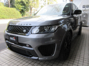 ランドローバー レンジローバーSPORT 5.0V8SC SVR コンビ本革 パノラマSR 純正ナビTV 純正OP22AW 550PS Incontrol Touch Pro 電動サイドステップ 専用スポーツシート アクティブエキゾースト ブレンボ ドライブアシストパック ACC ドラレコ 正規ディーラー車 右ハンドル 記録簿付の中古車