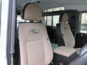 ランドローバー ディフェンダー 90SW 2.2Tdci Heritageエディション 専用シート 同色スチールホイール 4人乗り 特別限定車 後期最終モデル Nox/Pm適合 3ナンバー ホワイトルーフ フォールディングサイドステップ  前後マッドフラップ 背面タイヤ 前法人オーナー 並行輸入車 右ハンドル 記録簿付の中古車