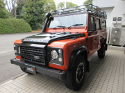 ランドローバー ディフェンダー 110SW 2.2Tdci アドベンチャーエディション 本革 社外ナビ 専用AW 特別限定車 後期最終 セレブレーションシリーズ 世界限定600台 フルカーペット エボニーヘッドライナー EXPEDITIONルーフラック リアラダー シュノーケル アンダーボディプロテクション LEDヘッドライト 背面タイヤ 並行輸入車 右ハンドル 記録簿付の中古車