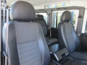 ランドローバー ディフェンダー 110SW 2.4Tdci XS 半革 純正BoostAW 7人乗り AT換装済 Nox/Pm適合 3ナンバー フルカーペット施工 クリアレンズ  前後マッドフラップ XSサイドランナー 背面タイヤ 並行輸入車 右ハンドル 記録簿付の中古車