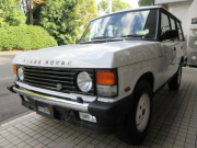 ランドローバー レンジローバー 4.0クラシック 本革 SR ボディ同色AW SWB クラシックインテリア コイルサス ボディNewペイント 前後メッキバンパー再メッキ加工 モールディングレス仕様 正規ディーラー車 右ハンドル 記録簿付の中古車