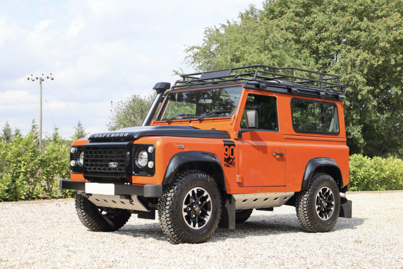 ランドローバーディフェンダー90SW 2.2Tdci アドベンチャーED 本革 純正専用AW 後期最終PUMAモデル セレブレーションシリーズ 世界限定600台 Nox/Pm適合 3ナンバー 限定カラー コレクターズ車両 並行輸入車 右ハンドル 記録簿付