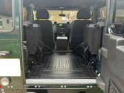 ランドローバー ディフェンダー 90SW 2.2Tdci XS 半革 SawtoothブラックAW 4人乗り Nox/Pm適合 3ナンバー アルカンターラルーフライニング クリアレンズ 前後マッドフラップ XSサイドランナー 背面タイヤ 並行輸入車 右ハンドル 記録簿付の中古車